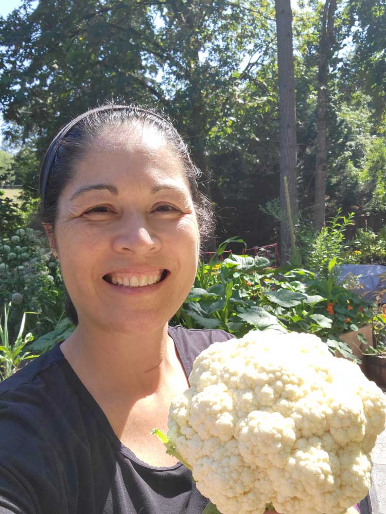 My first cauliflower