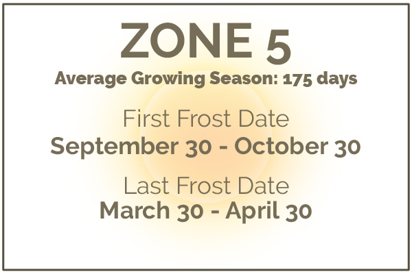Gardening in Zone 5