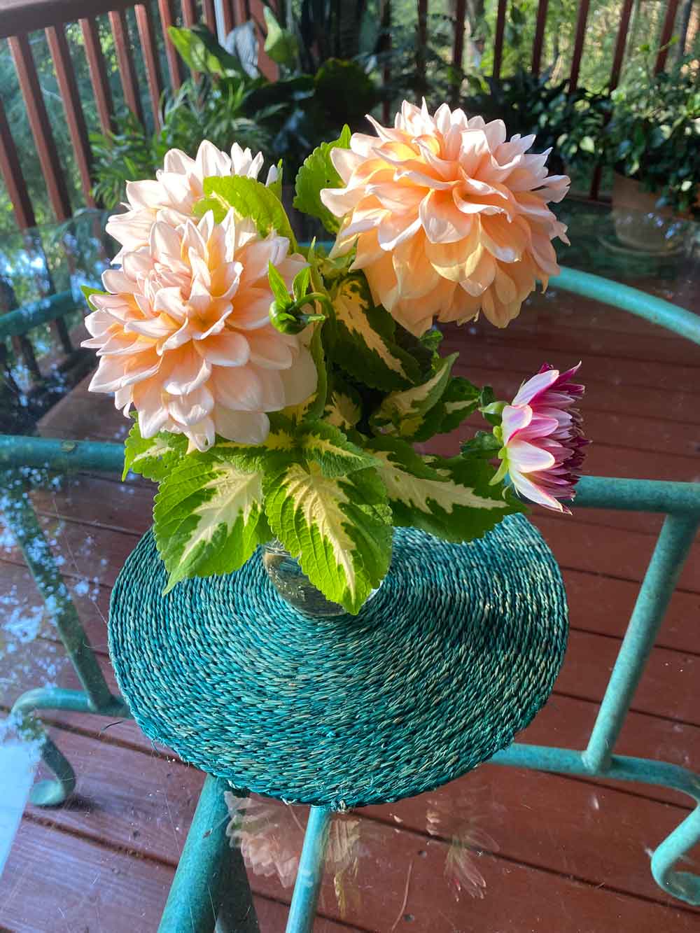 My very first Dahlia bouquet.