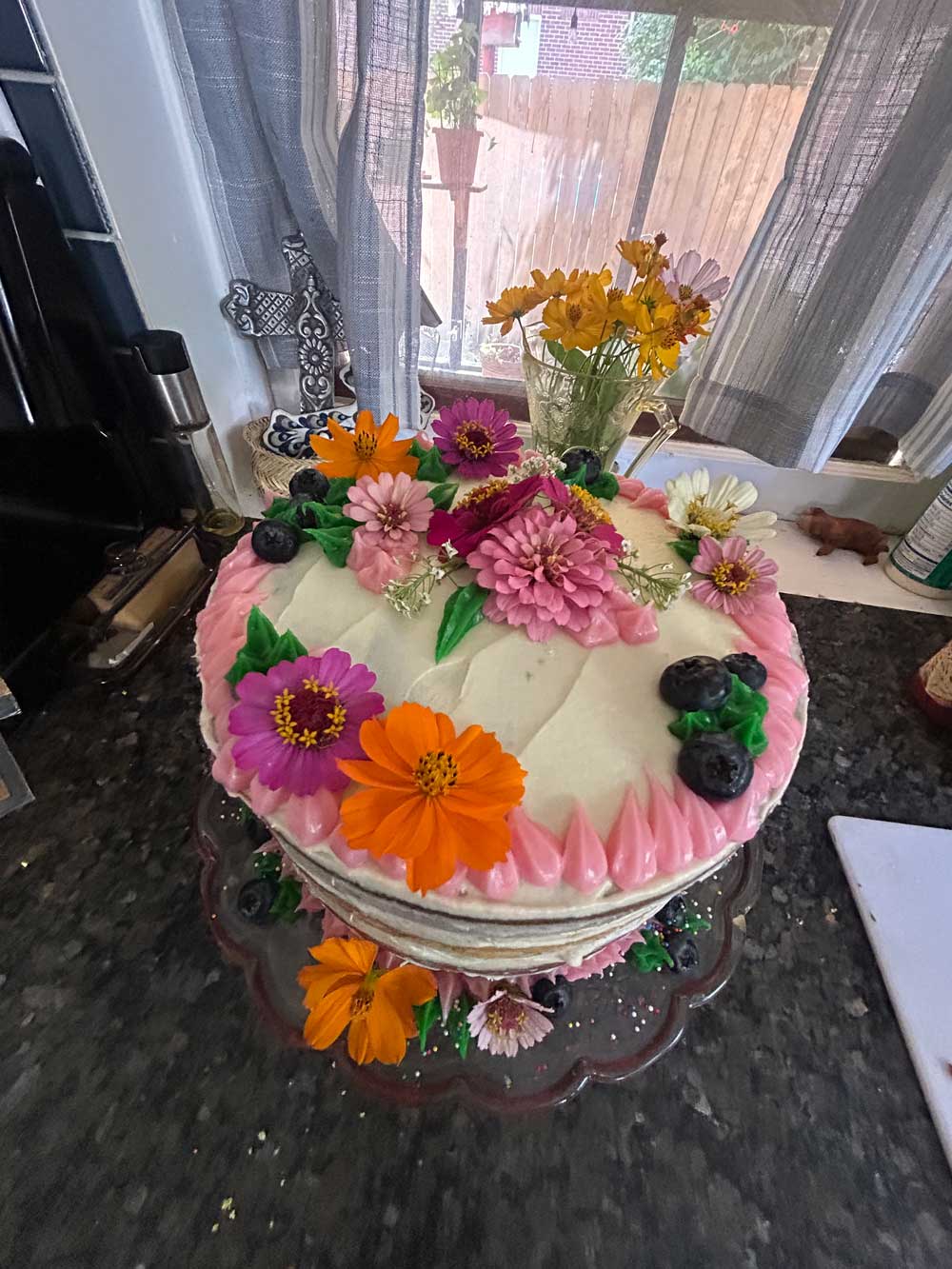Birthday cake bouquet!